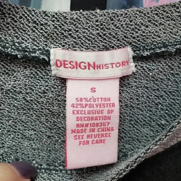 Design History Girls Sweatshirt with Sequin - Picture 3 of 5